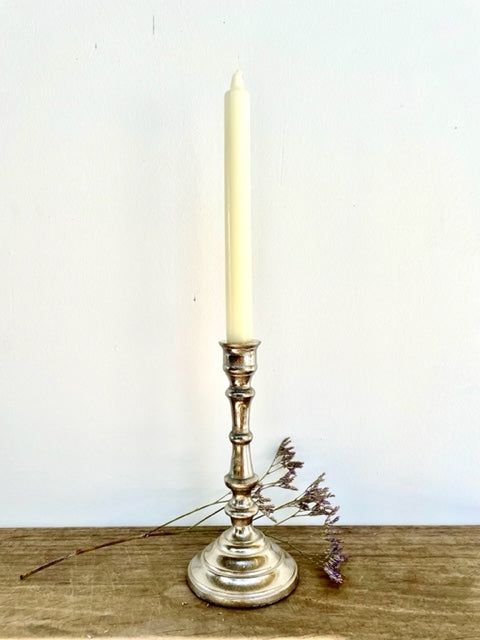 Candelabro Plateado