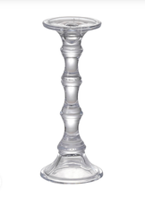 Cargar imagen en el visor de la galería, Candelabro Vidrio Torneado Grande
